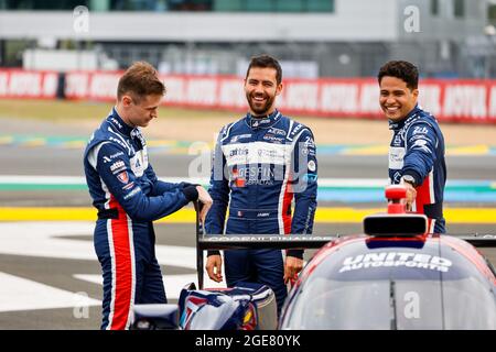 32 Jamin Nico (fra), Aberdein Jonathan (zaf), Maldonado Manuel (vnl), United Autoports USA, Oreca 07 - Gibson, action pendant la pratique libre et les sessions de qualification de 24 heures du Mans 2021, 4ème tour du Championnat du monde d'endurance 2021 de la FIA, FIA WEC, sur le circuit de la Sarthe, Du 18 au 22 août 2021 au Mans, France - photo François Flamand / DPPI Banque D'Images