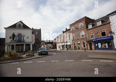 L'hôtel de ville de Wallingford, Oxfordshire, au Royaume-Uni Banque D'Images