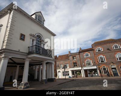 L'hôtel de ville de Wallingford, Oxfordshire, au Royaume-Uni Banque D'Images