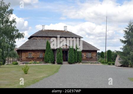 Musée-domaine commémoratif de Tadeusz Kosciuszko, héros national des États-Unis, Pologne, Bélarus, citoyen honoraire de la France. Banque D'Images