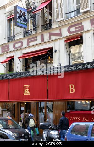 FRANCE, PARIS (75) 4 ÈME ARRONDISSEMENT, BRASSERIE BOFINGER Banque D'Images