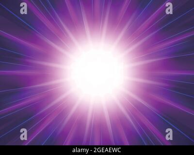 Arrière-plan radial brillant. Illustration vectorielle. Illustration de Vecteur