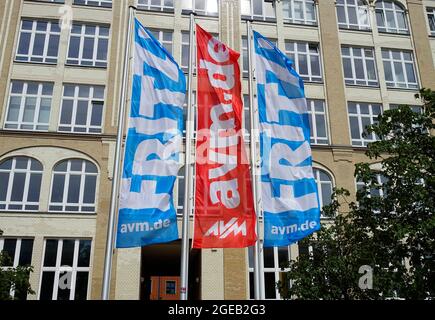 AVM, société d'électronique grand public fondée en 1986 à Berlin, Allemagne. Banque D'Images