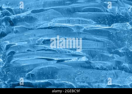 Nuance de frottis de sérum cosmétique avec du collagène et des peptides. Beauté texture soin de la peau. Émulsion, antivieillissement produit cosmétique femme. Gel de soin pour la peau Banque D'Images