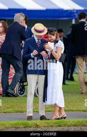 Henley-upon-Thames, Oxfordshire, Royaume-Uni. Henley Royal Regatta, Covid a adapté les courses avec des chaleurs traditionnels menant à la finale du dimanche grand en août Banque D'Images