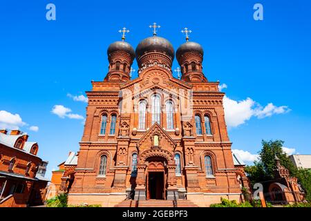 Svyato Vvedensky monastère féminin de l'église orthodoxe russe dans le centre de la ville d'Ivanovo, anneau d'or de Russie Banque D'Images