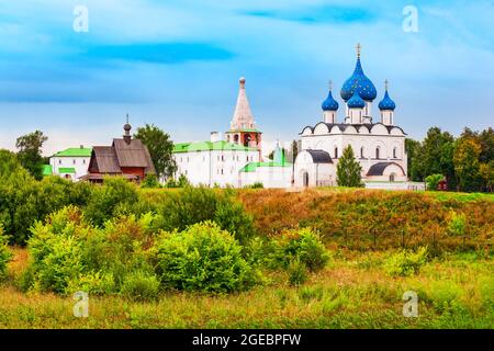 Le Kremlin de Suzdal est la partie la plus ancienne de la ville russe de Suzdal, l'anneau d'or de Russie Banque D'Images