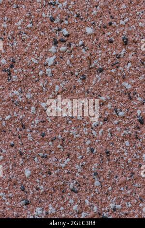 Fond de texture grès de sol en céramique à point rouge Banque D'Images