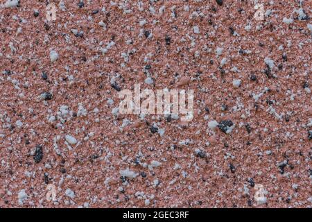 Fond de texture grès de sol en céramique à point rouge Banque D'Images