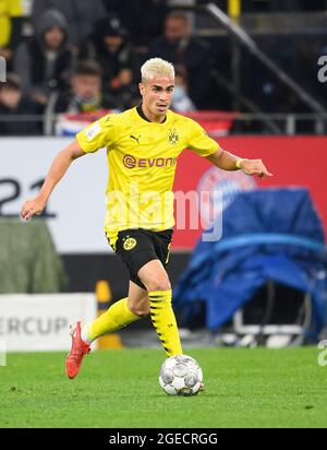 Dortmund, Allemagne. 18 août 2021. REINIER (DO) action, finale de la coupe de football, Borussia Dortmund (DO) - FC Bayern Munich (M) 1: 3, le 08/17/2021 à Dortmund/Allemagne. #DFL règlements interdisent toute utilisation de photographies comme séquences d'images et/ou quasi-vidéo # crédit: dpa/Alay Live News Banque D'Images