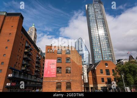 Galerie Oxo Tower Bargehouse, Londres, Angleterre, Royaume-Uni Banque D'Images