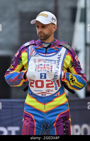 MANCHESTER, ROYAUME-UNI. 16 AOÛT Rory Schlein pendant les finales du circuit automobile britannique Sports Insure au National Speedway Stadium, Manchester, le lundi 16 août 2021. (Crédit : Eddie Garvey | MI News) Banque D'Images