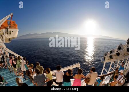 FRANCE. CORSE-DU-NORD (2B) CAP CORSE Banque D'Images