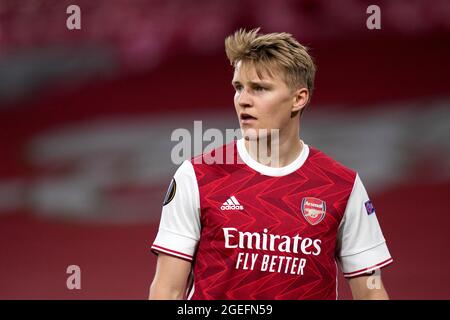 Photo du dossier datée du 6-05-2021 de Martin Odegaard d'Arsenal. Date de publication : vendredi 20 août 2021. Banque D'Images