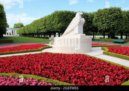 cimetière militaire américain de saillant de saint-mihiel à thiaucourt-regniéville en lorraine (france) Banque D'Images