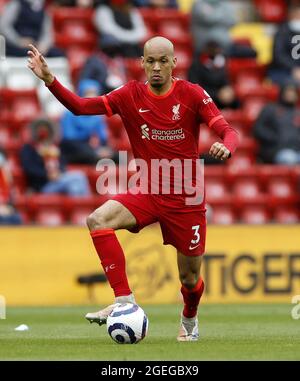 Photo du dossier datée du 23-05-2021 de Fabinho de Liverpool. Date de publication : vendredi 20 août 2021. Banque D'Images