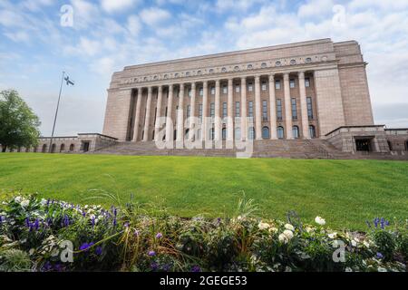 Parlement - Parlement de Finlande - Helsinki, Finlande Banque D'Images