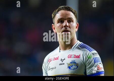 Leeds, Angleterre - 19 août 2021 - Richie Myler (16) de Leeds Rhinos pendant la Ligue de rugby Betfred Super League Leeds Rhinos vs Huddersfield Giants au stade Emerald Headingley, Leeds, Royaume-Uni Dean Williams Banque D'Images