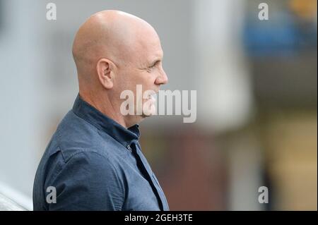 Leeds, Angleterre - 19 août 2021 - Richard Agar, entraîneur de Leeds Rhinos, lors de la Ligue de rugby Betfred Super League Leeds Rhinos vs Huddersfield Giants au stade Emerald Headingley, Leeds, Royaume-Uni Dean Williams Banque D'Images