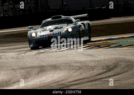 Le Mans, Frankreich. 20 août 2021. Course d'endurance Legends le Mans: Emmanuel COLLARD, PORSCHE/911 GT1/1997 crédit: dpa/Alay Live News Banque D'Images