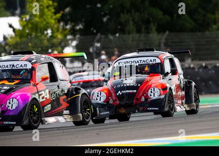 Le Mans, France. 20 août 2021. Fun Cup action pendant la Fun Cup 2021 sur le circuit des 24 heures du Mans, du 18 au 21 août 2021 au Mans, France - photo Joao Filipe/DPPI crédit: DPPI Media/Alay Live News Banque D'Images