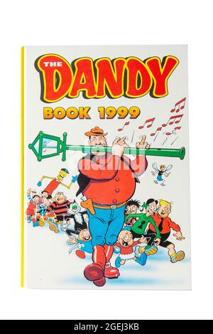 Couverture du Dandy Book 1999, Grand Londres, Angleterre, Royaume-Uni Banque D'Images