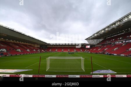 Bristol, Royaume-Uni. 20 août 2021. 20 août 2021; Ashton Gate Stadium, Bristol, South Gloucestershire, Angleterre; EFL Championship football, Bristol City versus Swansea; vue générale du stade Ashton Gate crédit: Action plus Sports Images/Alamy Live News Banque D'Images