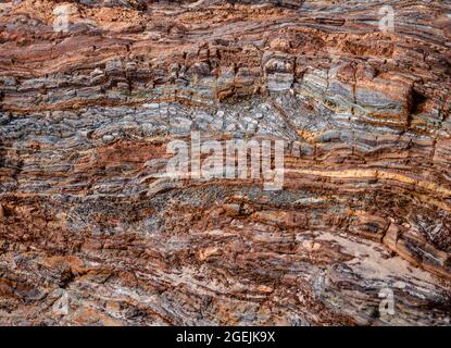 fond de roche abstrait multicolore Banque D'Images