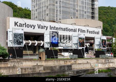 55e Festival international du film de Karlovy Vary Banque D'Images