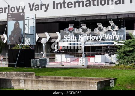 55e Festival international du film de Karlovy Vary Banque D'Images