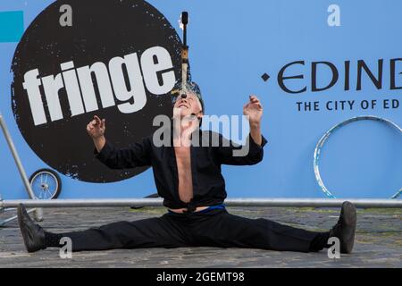 Edinburgh Festival Fringe 2021-Ven, 6 août-lundi, 30 août–lieu : Edinburgh UK. Banque D'Images