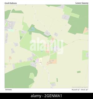 Groß Haltern, Allemagne, Basse-Saxe, N 52 18' 13'', E 8 10' 30'', carte, carte intemporelle publiée en 2021. Les voyageurs, les explorateurs et les aventuriers comme Florence Nightingale, David Livingstone, Ernest Shackleton, Lewis et Clark et Sherlock Holmes se sont appuyés sur des cartes pour planifier leurs voyages dans les coins les plus reculés du monde. Timeless Maps dresse la carte de la plupart des sites du monde, montrant ainsi la réalisation de grands rêves Banque D'Images