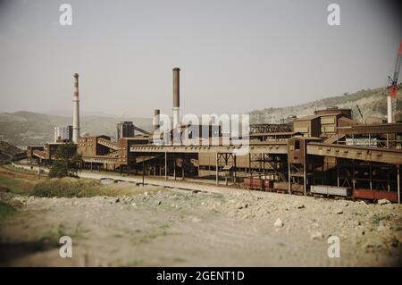 Économie et industrie en Turquie la première usine turque de fer et d'acier intégré a été fabriquée à Karabuk Banque D'Images