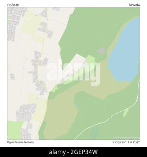 Hofstätt, haute-Bavière, Allemagne, Bavière, N 47 53' 46'', E 12 9' 39'', carte, carte intemporelle publiée en 2021. Les voyageurs, les explorateurs et les aventuriers comme Florence Nightingale, David Livingstone, Ernest Shackleton, Lewis et Clark et Sherlock Holmes se sont appuyés sur des cartes pour planifier leurs voyages dans les coins les plus reculés du monde. Timeless Maps dresse la carte de la plupart des sites du monde, montrant ainsi la réalisation de grands rêves Banque D'Images