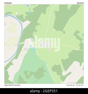 Hofstätt, haute-Bavière, Allemagne, Bavière, N 47 49' 26'', E 11 25' 50'', carte, carte intemporelle publiée en 2021. Les voyageurs, les explorateurs et les aventuriers comme Florence Nightingale, David Livingstone, Ernest Shackleton, Lewis et Clark et Sherlock Holmes se sont appuyés sur des cartes pour planifier leurs voyages dans les coins les plus reculés du monde. Timeless Maps dresse la carte de la plupart des sites du monde, montrant ainsi la réalisation de grands rêves Banque D'Images