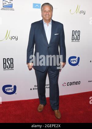 John Calipari arrive au 21e Gala annuel de la Fondation Harold et Carole Pump qui a eu lieu au Beverly Hilton à Beverly Hills, CA, le vendredi 20 août 2021. (Photo de la Sathanlee B. Mirador/Sipa USA) Banque D'Images