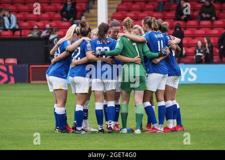 Walsall, Royaume-Uni. 07e août 2021. Everton a participé à un caucus lors du match de football entre Aston Villa et Everton au stade Banks à Walsall, Angleterre crédit: SPP Sport Press photo. /Alamy Live News Banque D'Images