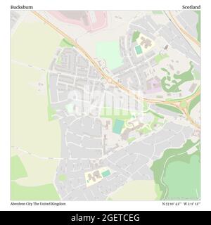 Bucksburn, Aberdeen City, Royaume-Uni, Écosse, N 57 10' 42'', W 2 11' 12'', carte, Timeless Map publié en 2021. Les voyageurs, les explorateurs et les aventuriers comme Florence Nightingale, David Livingstone, Ernest Shackleton, Lewis et Clark et Sherlock Holmes se sont appuyés sur des cartes pour planifier leurs voyages dans les coins les plus reculés du monde. Timeless Maps dresse la carte de la plupart des sites du monde, montrant ainsi la réalisation de grands rêves Banque D'Images