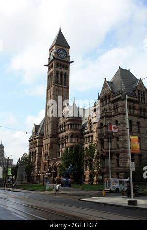Ancien hôtel de ville de Toronto, Canada Banque D'Images