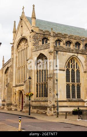 Cathédrale St Edmundsbury, Angel Hill, Bury St edmunds, Suffolk, Angleterre Banque D'Images