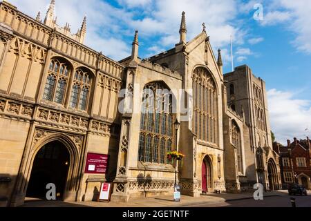 Cathédrale St Edmundsbury, Angel Hill, Bury St edmunds, Suffolk, Angleterre Banque D'Images