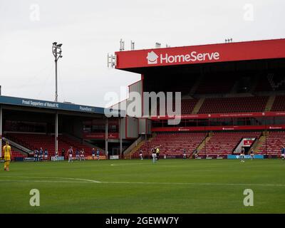 Walsall, Royaume-Uni. 07e août 2021. Vue générale à l'intérieur du stade pendant le match de football avant-saison entre Aston Villa et Everton au stade Banks's à Walsall, Angleterre crédit: SPP Sport Press photo. /Alamy Live News Banque D'Images