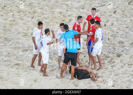 Moscou, Moscou, Russie. 21 août 2021. 21 août 2021. Russie. Moscou. Luzhniki Stadium.Beach Soccer World Cup 2021 (Credit image: © Daniel Kutepov/ZUMA Press Wire) Banque D'Images