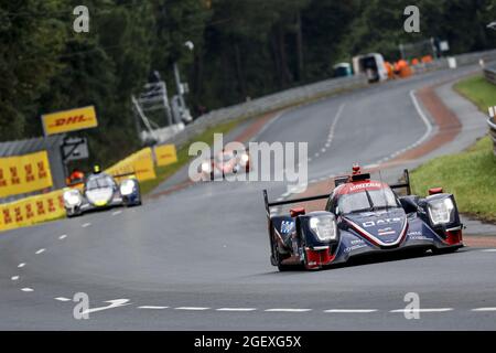 32 Jamin Nico (fra), Aberdein Jonathan (zaf), Maldonado Manuel (vnl), United Autoports USA, Oreca 07 - Gibson, action pendant les 24 heures du Mans 2021, 4e tour du Championnat du monde d'endurance 2021 de la FIA, FIA WEC, sur le circuit de la Sarthe, du 21 au 22 août, 2021 au Mans, France - photo François Flamand / DPPI Banque D'Images