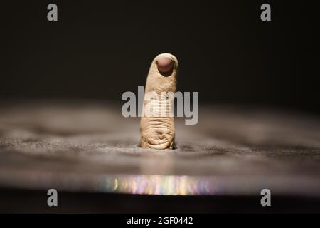 Madrid, Espagne. 22 août 2021. Une vue d'œuvres réalisées par l'artiste Jonathan Baldock lors de la présentation de l'exposition 'Aun Aprendo' à la Casa Encendida à Madrid. Crédit : SOPA Images Limited/Alamy Live News Banque D'Images