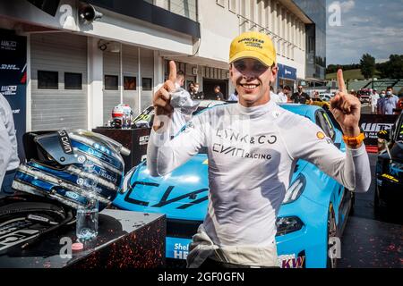 Lors de la course WTCR 2021 de la FIA de Hongrie, 4ème tour de la FIA World Touring car Cup 2021, Hungaroring, du 20 au 22 août 2021 à Budapest - photo Grégory Lenormand / DPPI Banque D'Images