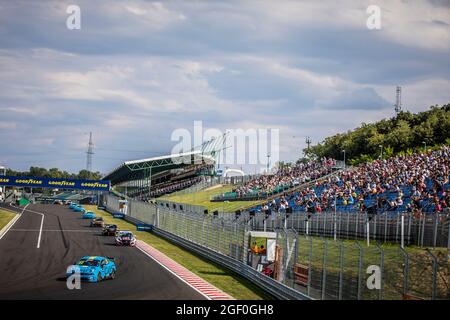 12 Urrutia Santiago (uru), Cyan Performance Lynk & Co, Lync & Co 03 TCR, actionpendant la course WTCR 2021 de la FIA en Hongrie, 4ème tour de la FIA World Touring car Cup 20, Hungaroring, du 22 au 2021 août 2021 à Budapest - photo Grégory Lenmand / DPPI Banque D'Images