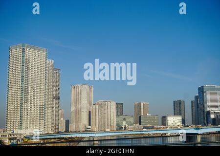 Harumi Bridge Tokyo Japon stock photo stock Images stock photos Banque D'Images