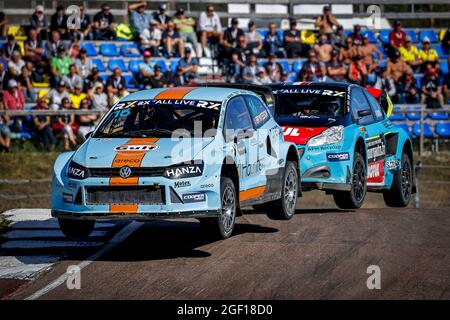 16 Thomas BRYNTESSON (NOR) de l'équipe Thomas Bryntesson du monde RX pendant le monde RX de Suède, 2ème tour du Championnat du monde de course de la FIA 2021, FIA WRX, les 21 et 22 août sur le Holjes Motorstadion, à Holjes, Suède - photo Paulo Maria / DPPI Banque D'Images