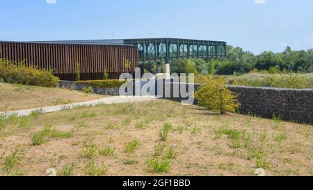 Vitoria-Gasteiz, Espagne - 21 août 2021 : observation de la faune dans la réserve naturelle des zones humides de Salburua, près de Vitoria-Gestaiz Banque D'Images